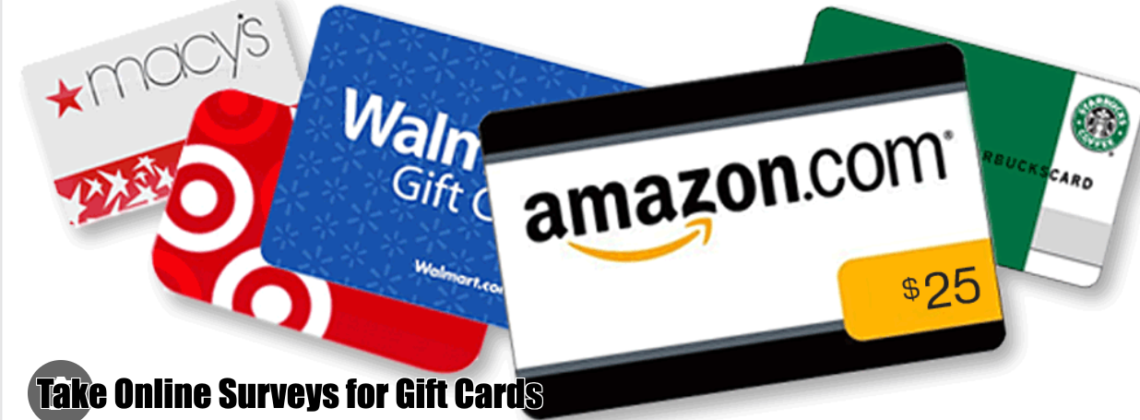 Online Surveys for Gift Cards