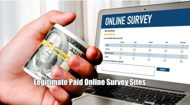 Legitimate Paid Online Survey Sites