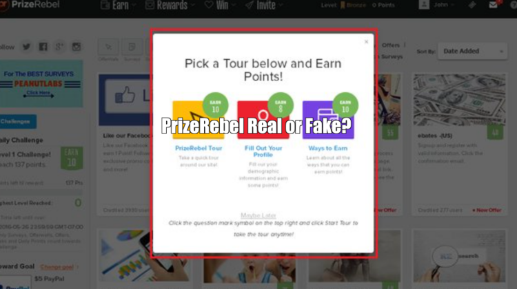 PrizeRebel Real or Fake?